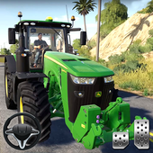 Real Farmer Tractor Driving Simulator 2020 icon