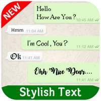 Chat Styler for Whatsapp 2021 : Stylish Fonts