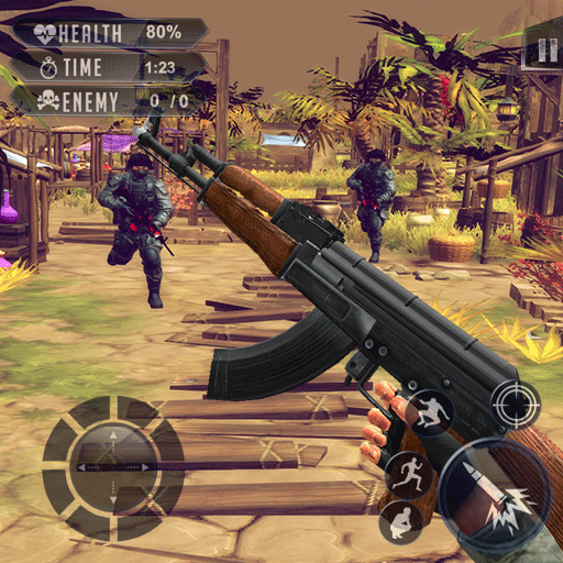 Gunslinger : Free Fire FPS commando Shooter icon