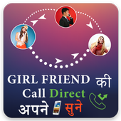 Girls call Forward to our Phone - Listen Call icon