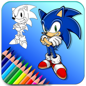 Coloring For SONIC Game icon