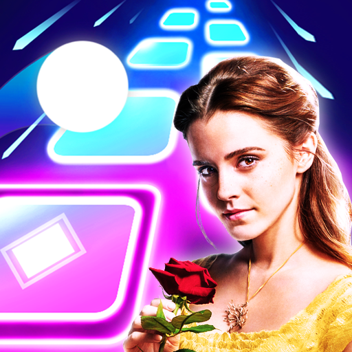 Beauty and the Beast Magic Beat Hop Tiles icon