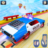Grand Police Car Chase; Mega Ramp Stunt Car Games icon