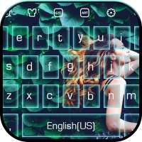 Green leaf Photo Keyboard