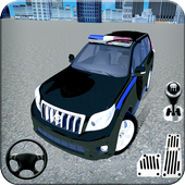 Police Parking Game Prado Car Drive Simulator icon