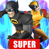Bat Superheroes Survive Fighting icon