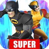 Bat Superheroes Survive Fighting