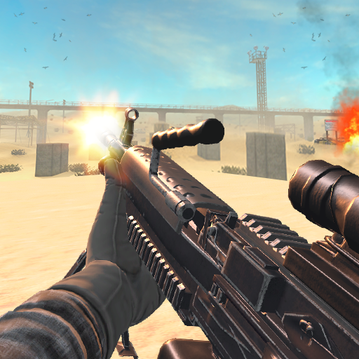 Gunner simulator 2021-Offline Shooting- Gun Games icon
