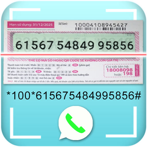 Nạp Card Bằng Camera icon