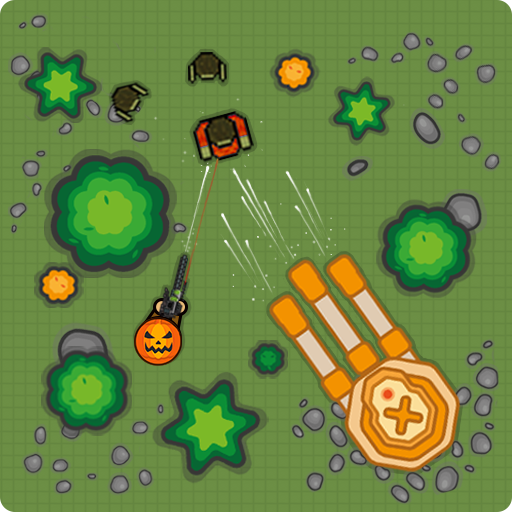 Zombie Battle Royale : 2D Tower Defense Online icon