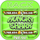 Hack For Hungry Shark Game App Joke - Prank. icon