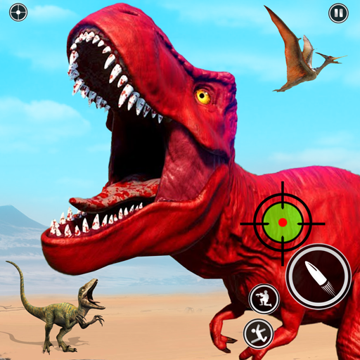 Wild Dinosaur Hunting Dino Sim icon