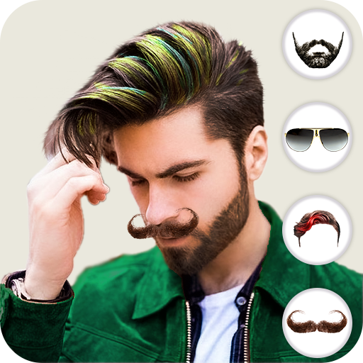 Man Photo Editor Makeup : Man Hair &amp; Beard Styling icon