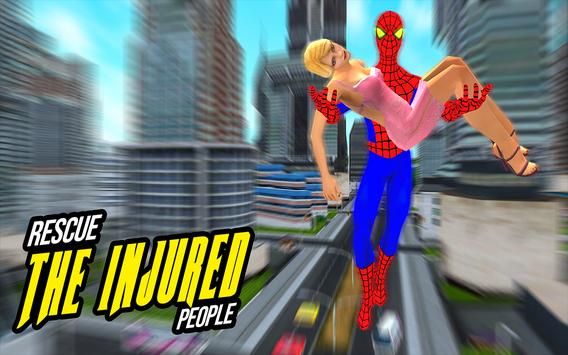 Amazing Flying Robot Captain : City Rescue Battle screenshot 20