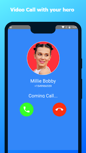 Millie Bobby Brown Call Video screenshot 2