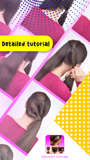 Hairstyles Everyday - step by step screenshot 3