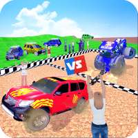 Tractor Pull VS Prado Pull - Tug Of War 2020