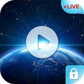 Earth and Space Video Live Wallpaper icon