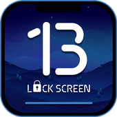 Lock Screen OS 13 - Lock Screen Phone 11, Phone X иконка