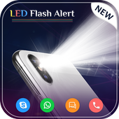 LED Flash Alert : Super Bright Flashlight иконка