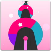 Helix FireBall :  3D Color Smash Game icon