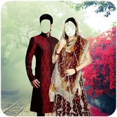 Wedding Couple Photo Suit أيقونة