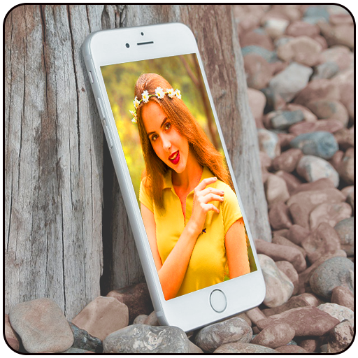 mobile photo frames app - Phone Photo frames icon