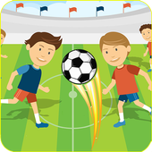 super football jump icon