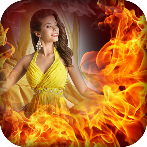Fire Photo Frames - Fire Effect Photo Editor иконка