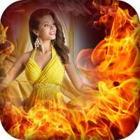 Fire Photo Frames - Fire Effect Photo Editor