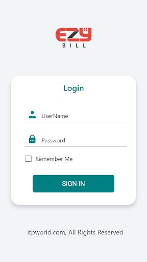 EZYBILL скриншот 2