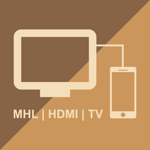 USB Connector phone to tv icon