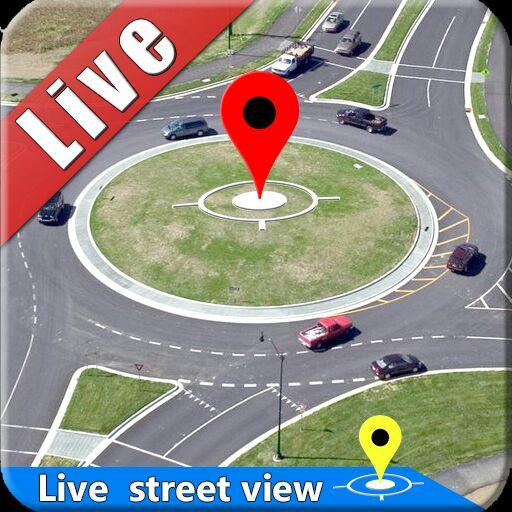 Live Earth Maps: Street View, GPS &amp;  Route Finder icon