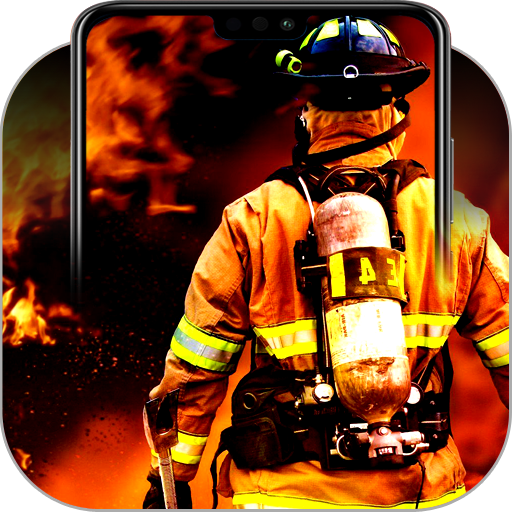 Firefighter My Hero Wallpaper icon
