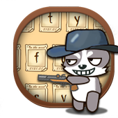 Cartoon Cat Theme Kitty Wallpaper &amp; icon pack icon