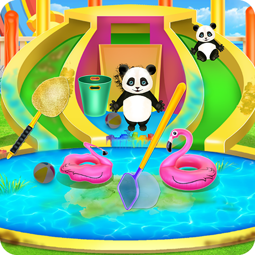 Water Park Cleaning icon