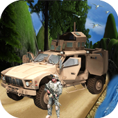 Army Jeep Off-road Driver race icon