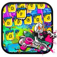 Skate Graffiti - Keyboard Theme on 9Apps