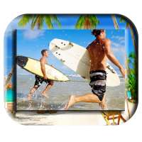 Summer Beach Photo Frame on 9Apps