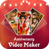 Anniversary Video Maker icon