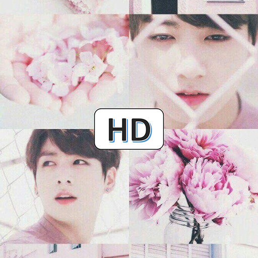 Cute Aesthetic BTS Wallpaper icon