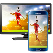 Second screen mirroring Link icon