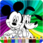 How To Draw Mickey Mouse icon