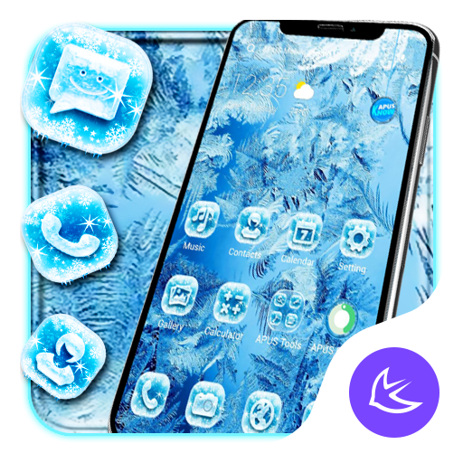 Ice Flower APUS Launcher theme icon