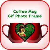 Coffee Mug Gif Photo Frame on 9Apps