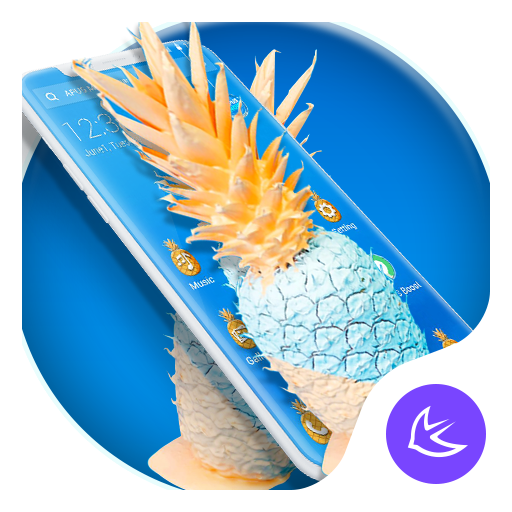 Summer Pineapple APUS Launcher theme icon