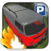 3D Van Car Parking icon