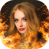 Fire Effect Video Maker icon