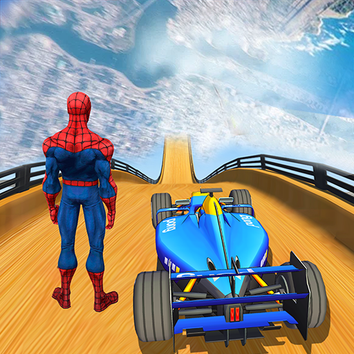 Spider Superhero Car Stunt icon
