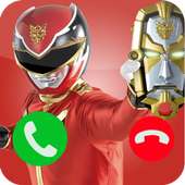 Fake Call From Power Prank Rangers on 9Apps